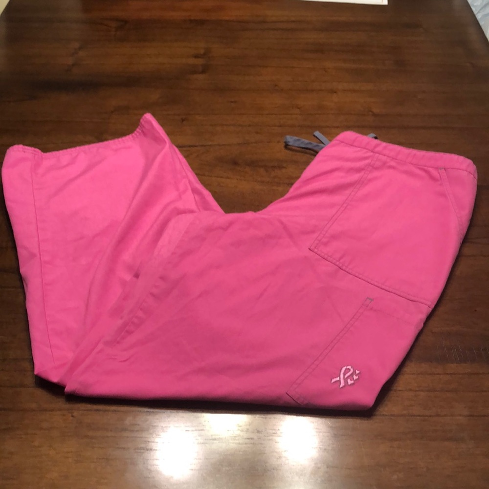 SB Scrubs Large Pink scrub pants